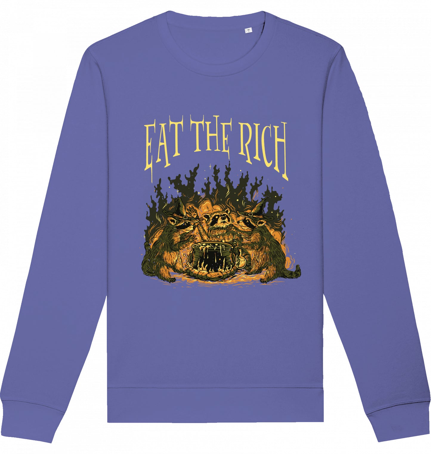 EAT THE RICH RACCOONS - Crewneck Unisex