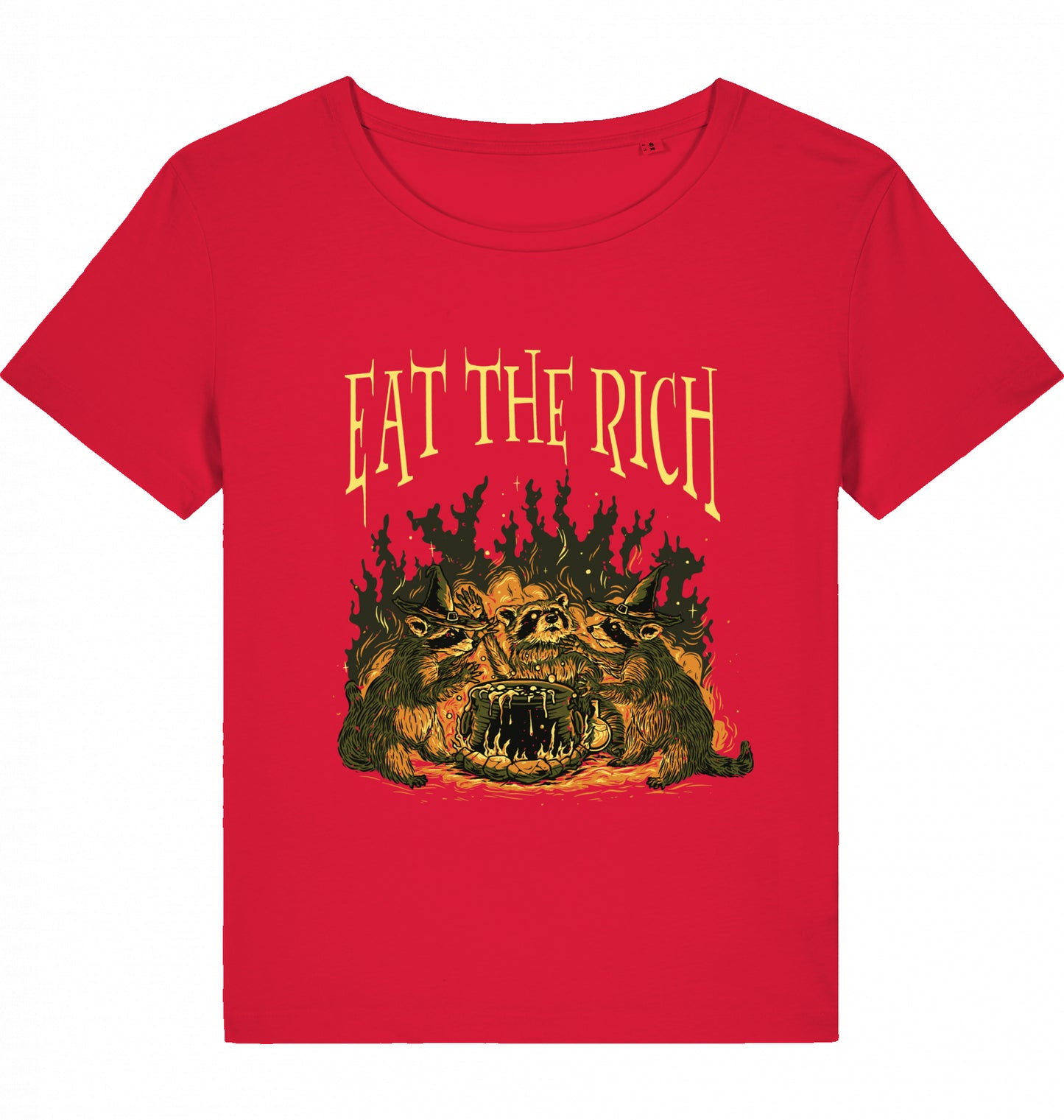 EAT THE RICH RACCOONS WOM*N