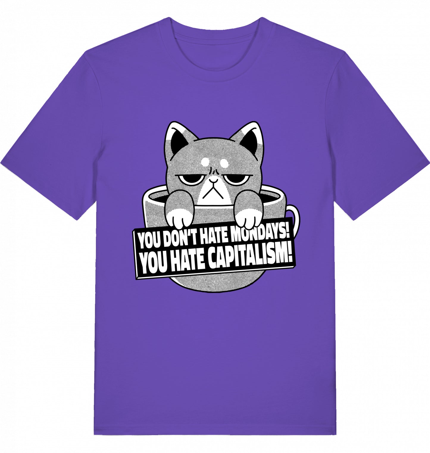 HATE CAPITALISM CAT - Unisex
