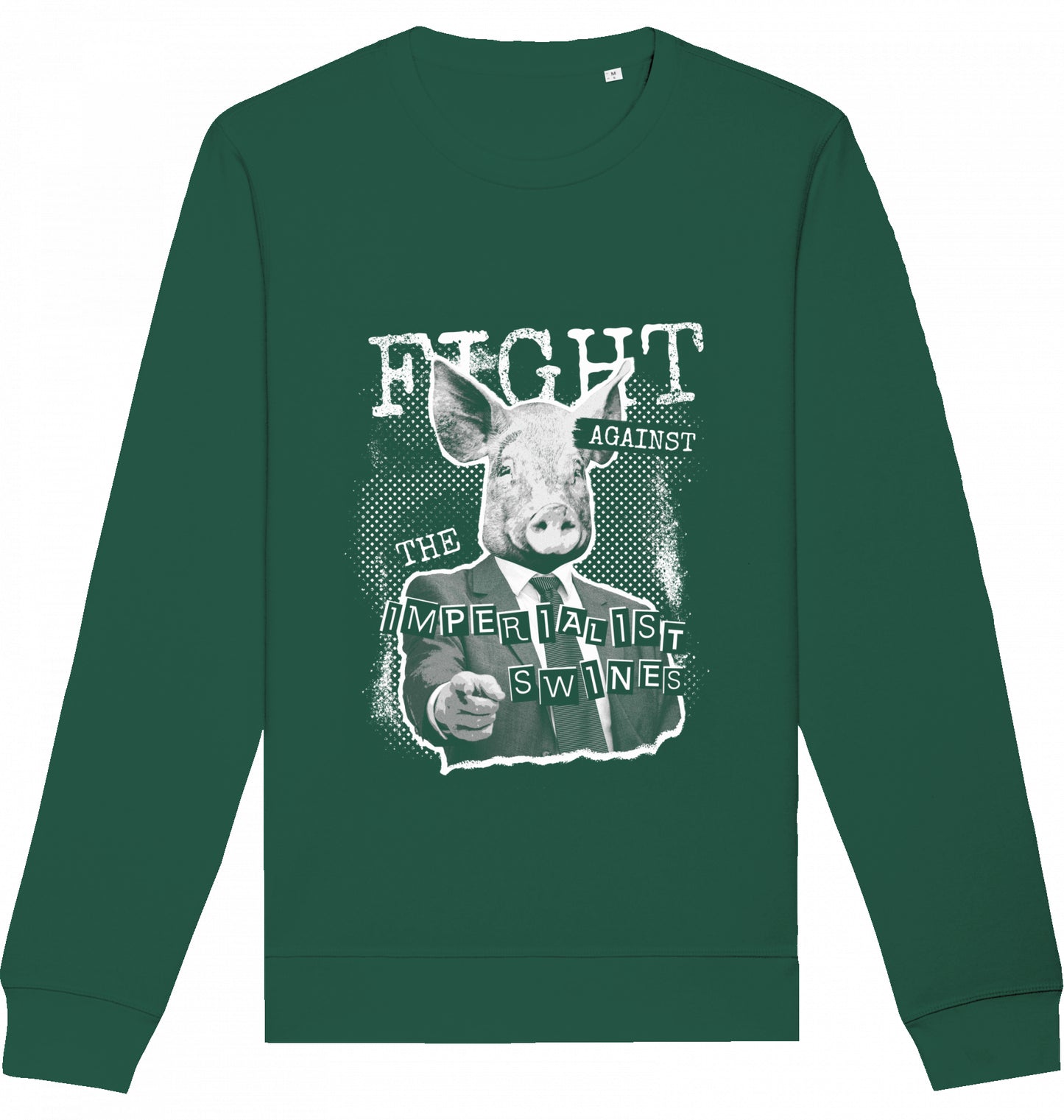 FIGHT AGAINST THE IMPERIALIST SWINES - Crewneck Unisex