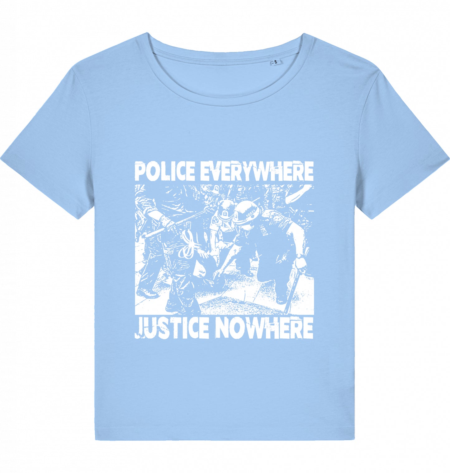POLICE EVERYWHERE JUSTICE NOWHERE WOM*N