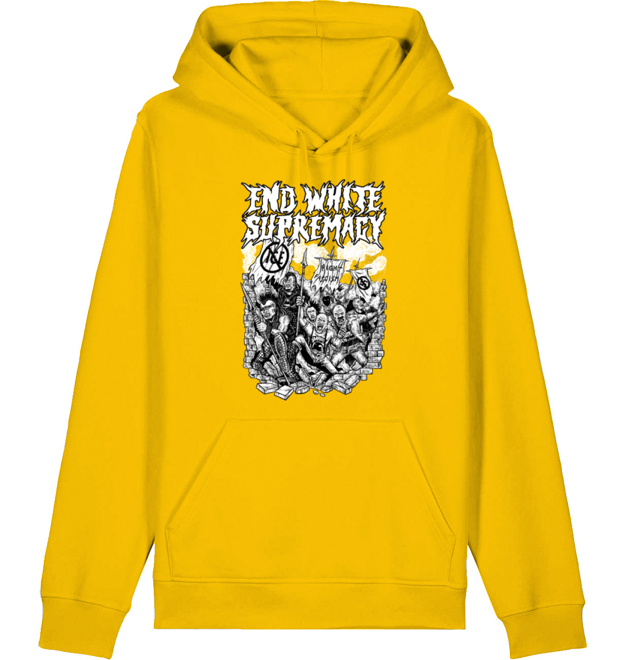 END WHITE SUPREMACY - DTG PRINT - Hoodie