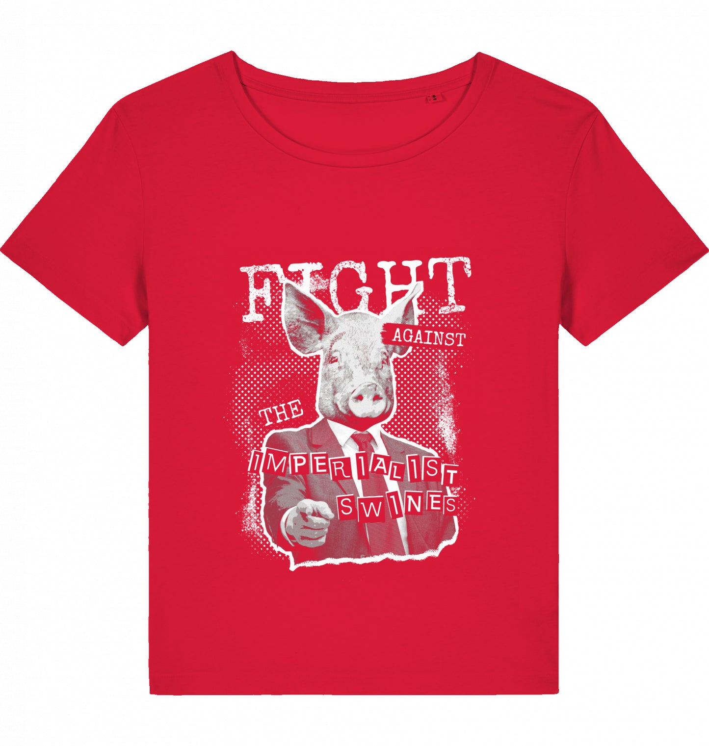 FIGHT AGAINST THE IMPERIALIST SWINES WOM*N