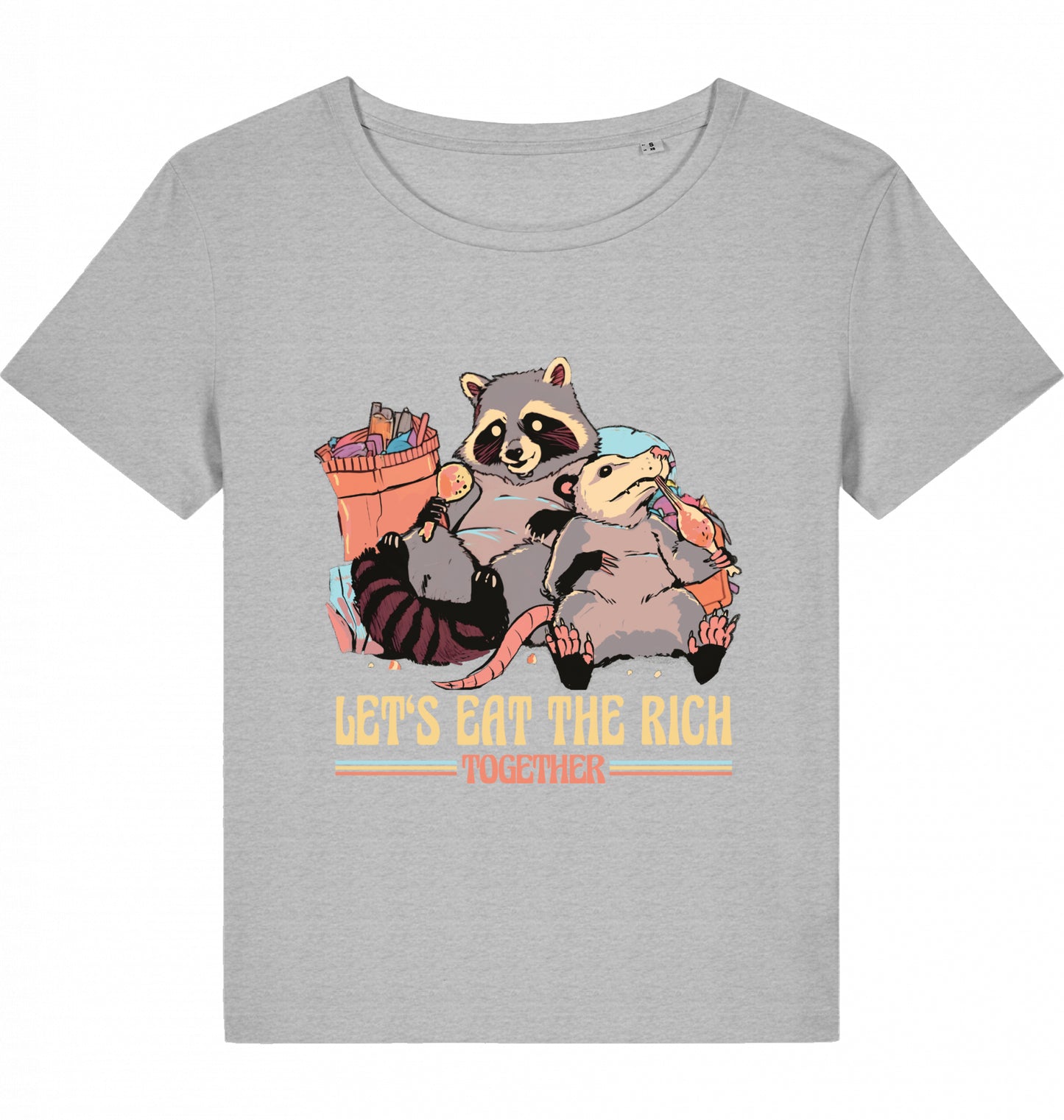 LET'S EAT THE RICH TOGETHER WOM*N