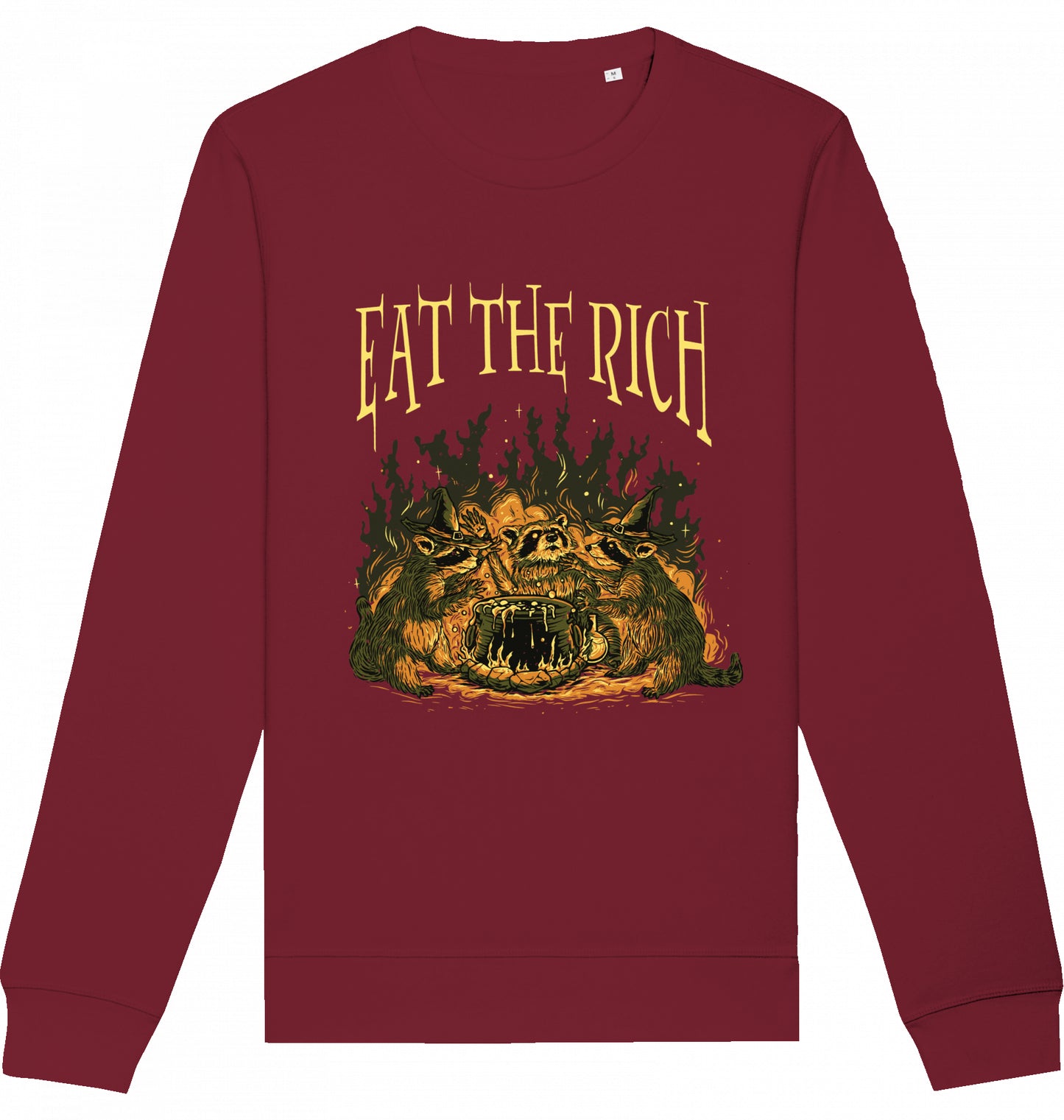 EAT THE RICH RACCOONS - Crewneck Unisex