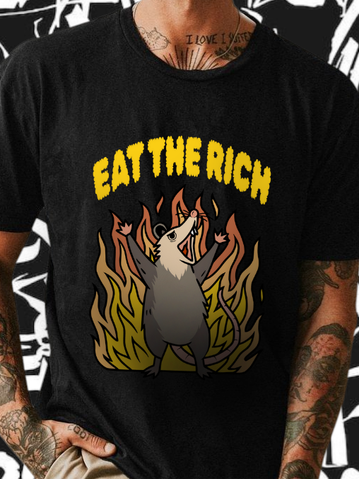 EAT THE RICH OPOSSUM - Unisex