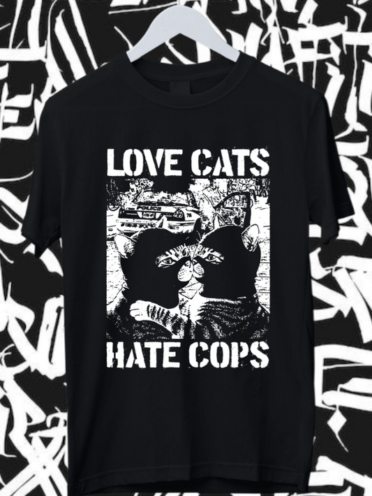 LOVE CATS HATE COPS 2.0 - Unisex